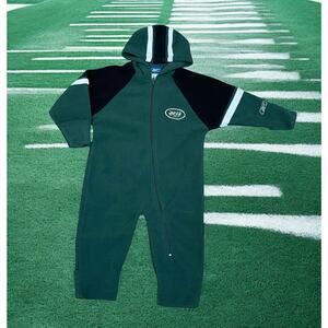 Reebok New York Jets 24M Baby Infant One Piece Football Official NFL Shower Gift